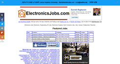 Desktop Screenshot of electronicsjobs.com