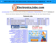 Tablet Screenshot of electronicsjobs.com